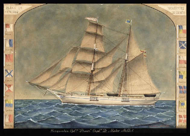 Josep Mongay Torné (1826-1902). Corbeta
