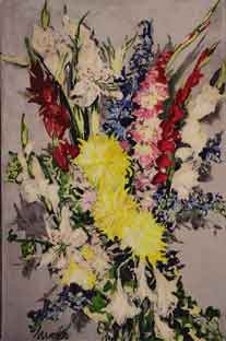 BODEGÓN DE FLORES. c. 1972.