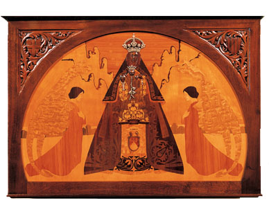 LA MARE DE DÉU DE MONTSERRAT.