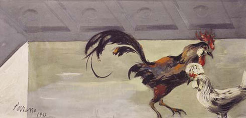 GALLOS DE PELEA. c. 1947.
