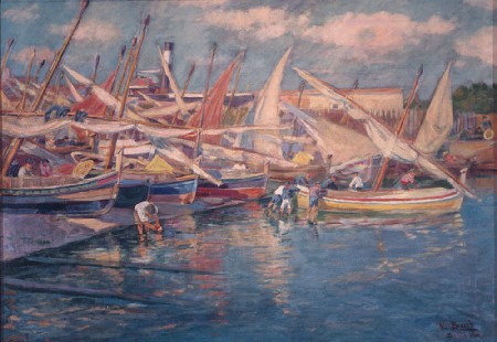 Vicenç Buil de la Torre (1867-?). Port de Barcelona 1906.