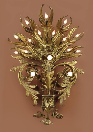 APLIC DE PARET . c.1900.