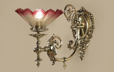 APLIC DE PARET DE GAS. c.1890.