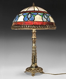 LÀMPADA DE SOBRETAULA. c.1900-05.