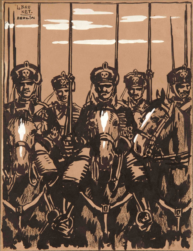 Lanceros de la muerte del ejército alemán- Berlín