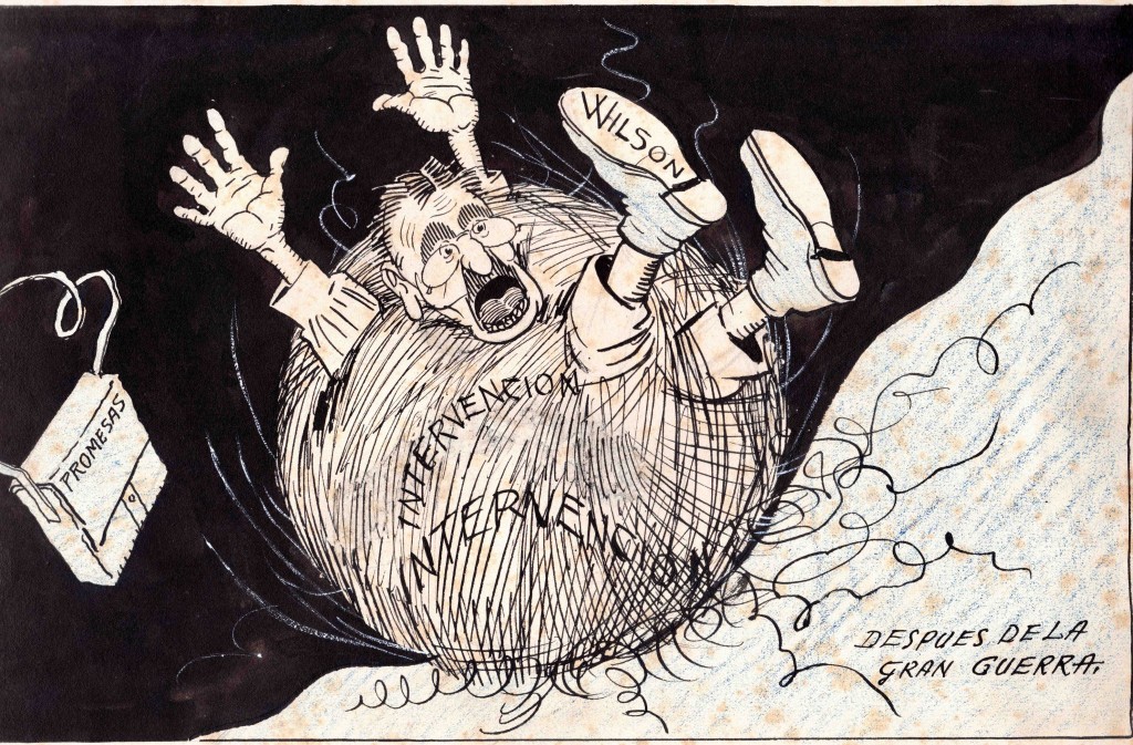 El pobre presidente Wilson