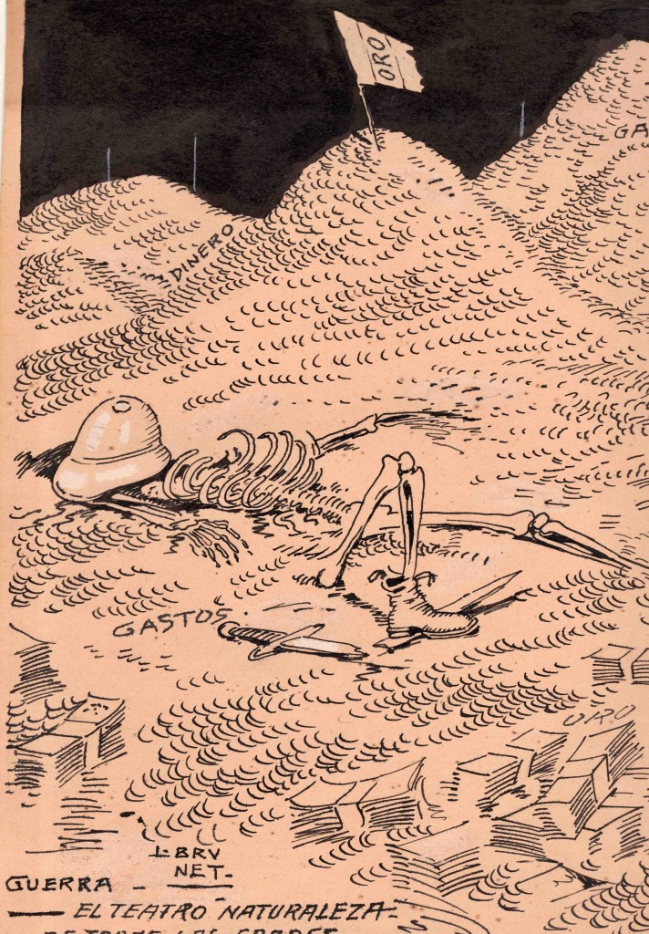 Guerra-El teatro naturaleza